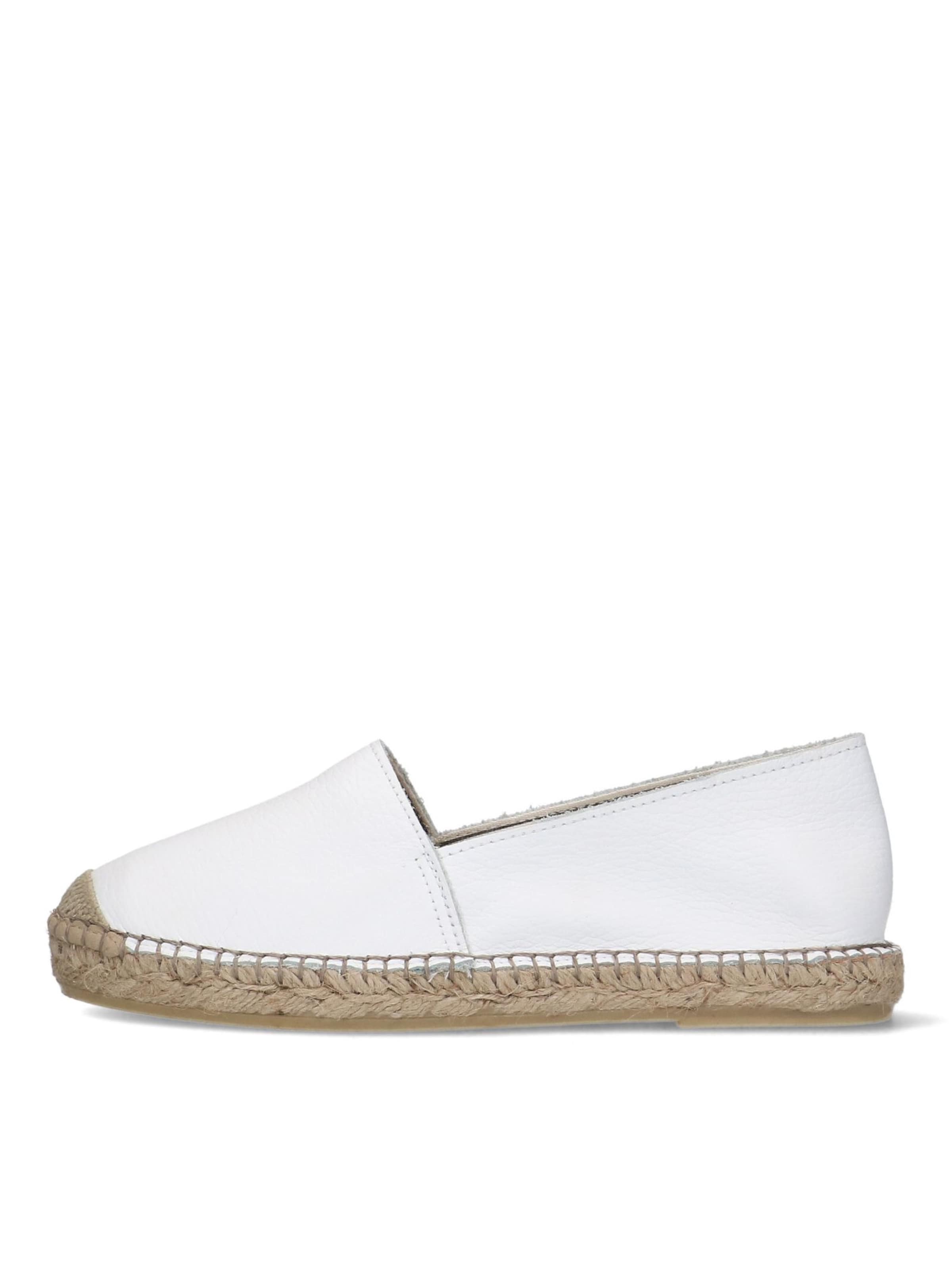 MANFIELD Espadrilles in White