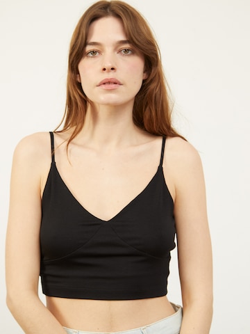 Aligne Top in Schwarz: predná strana