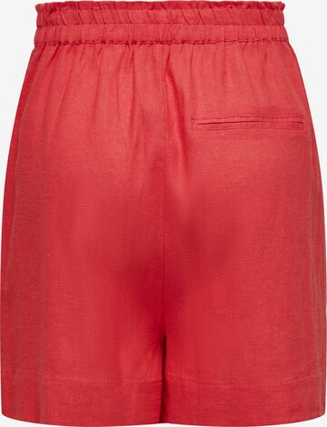 ONLY Regular Broek 'Tokyo' in Rood