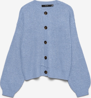 VERO MODA Knit Cardigan 'VMLea' in Blue: front
