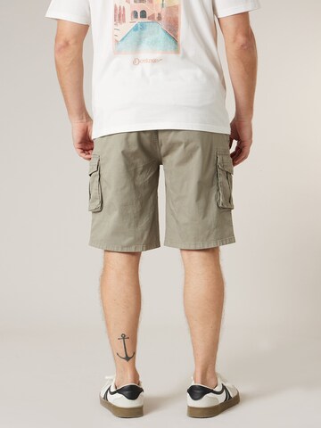 Regular Pantalon cargo 'BASIMI' Deeluxe en vert