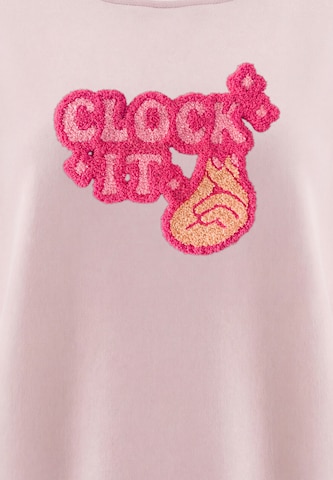 MYMO Sweatshirt in Roze