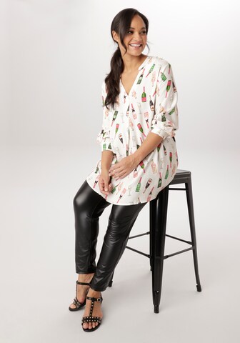Aniston Bluse in Weiß