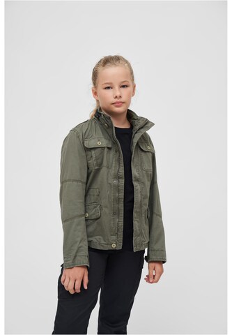 Brandit Between-season jacket 'Britannia' in Green: front