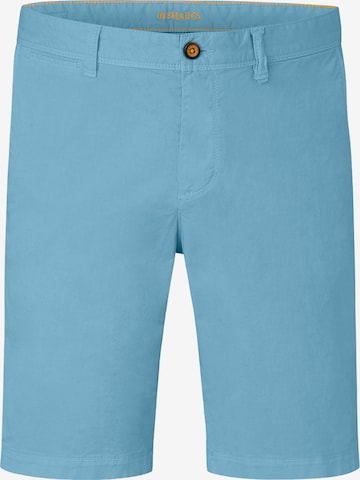 REDPOINT Regular Chino Pants in Blue: front