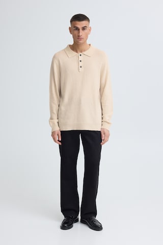 Pull-over 'SDRick' !Solid en beige