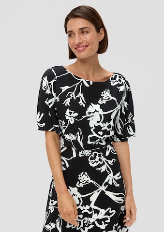s.Oliver BLACK LABEL Jurk in Zwart