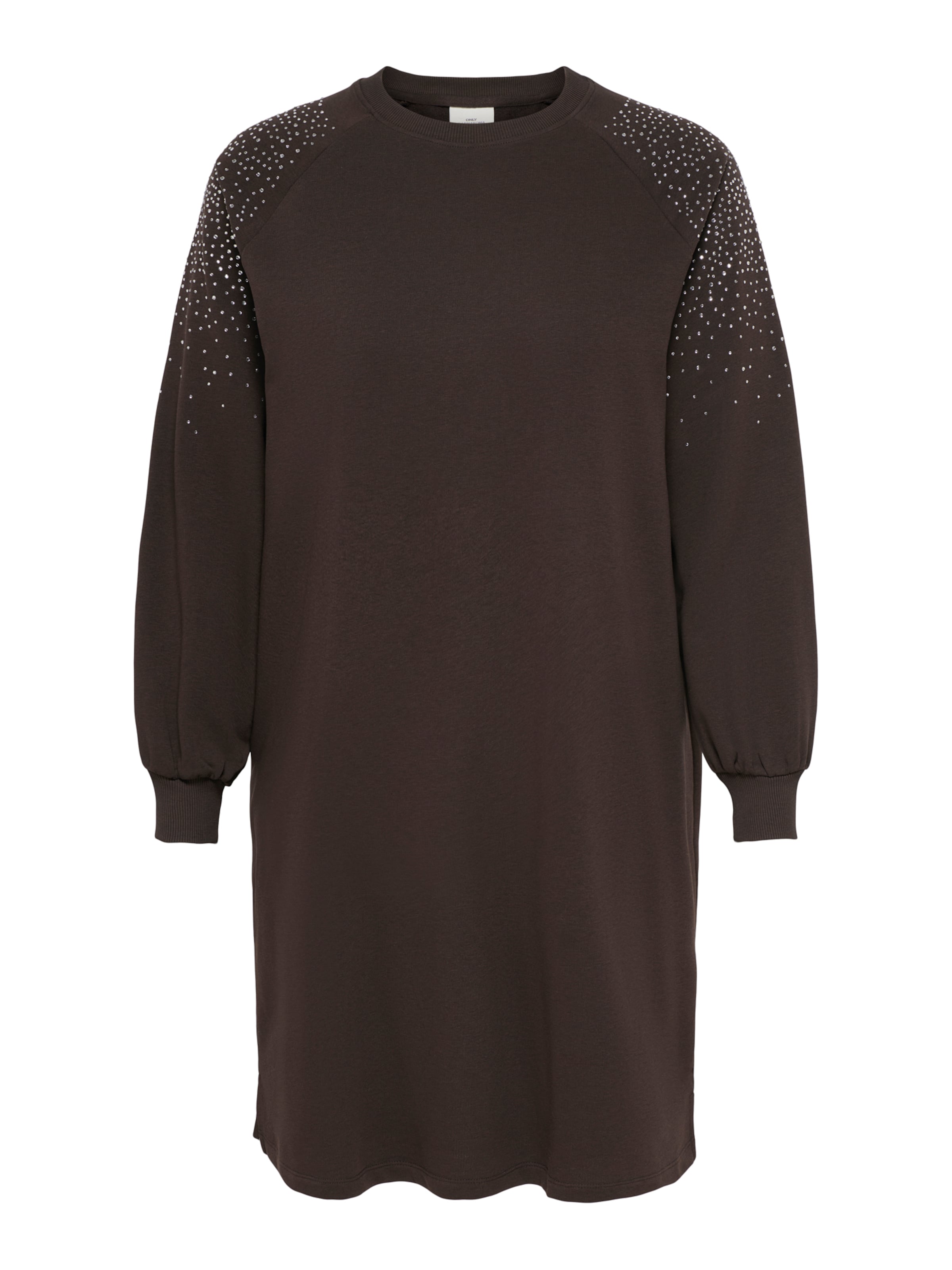 ONLY Carmakoma - Vestido 'CARVIOLETTA' en marrón: frente