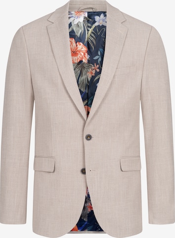 Coupe regular Veste de costume 'Lyle' JEFF en beige : devant