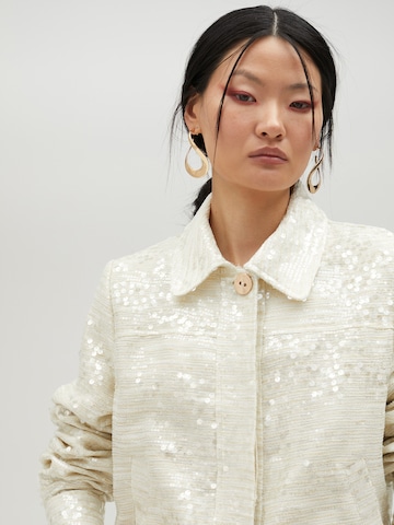 Cardigan bavarois Lola Casademunt en blanc