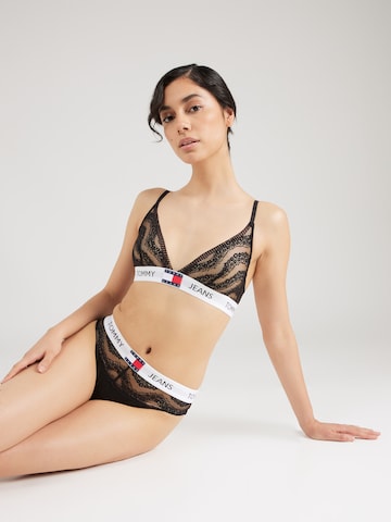 Tommy Jeans Triangle Bra in Black