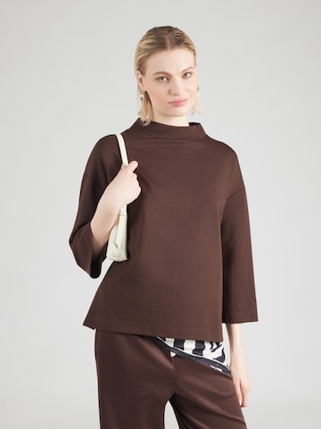 MORE & MORE Sweatshirt i brun: forside