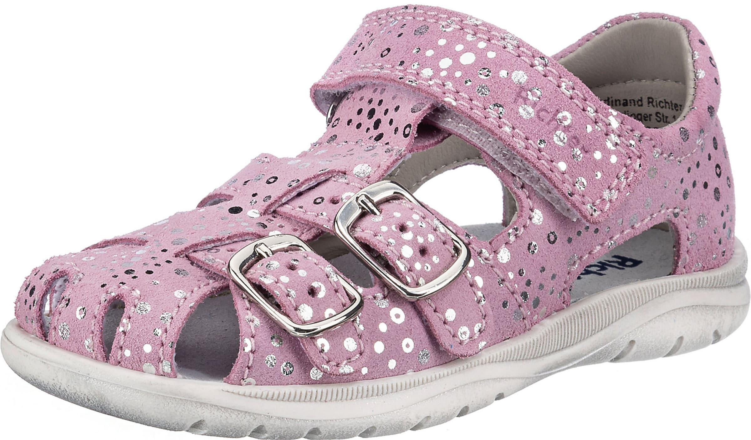 RICHTER Sandale in Pink: Vorderseite