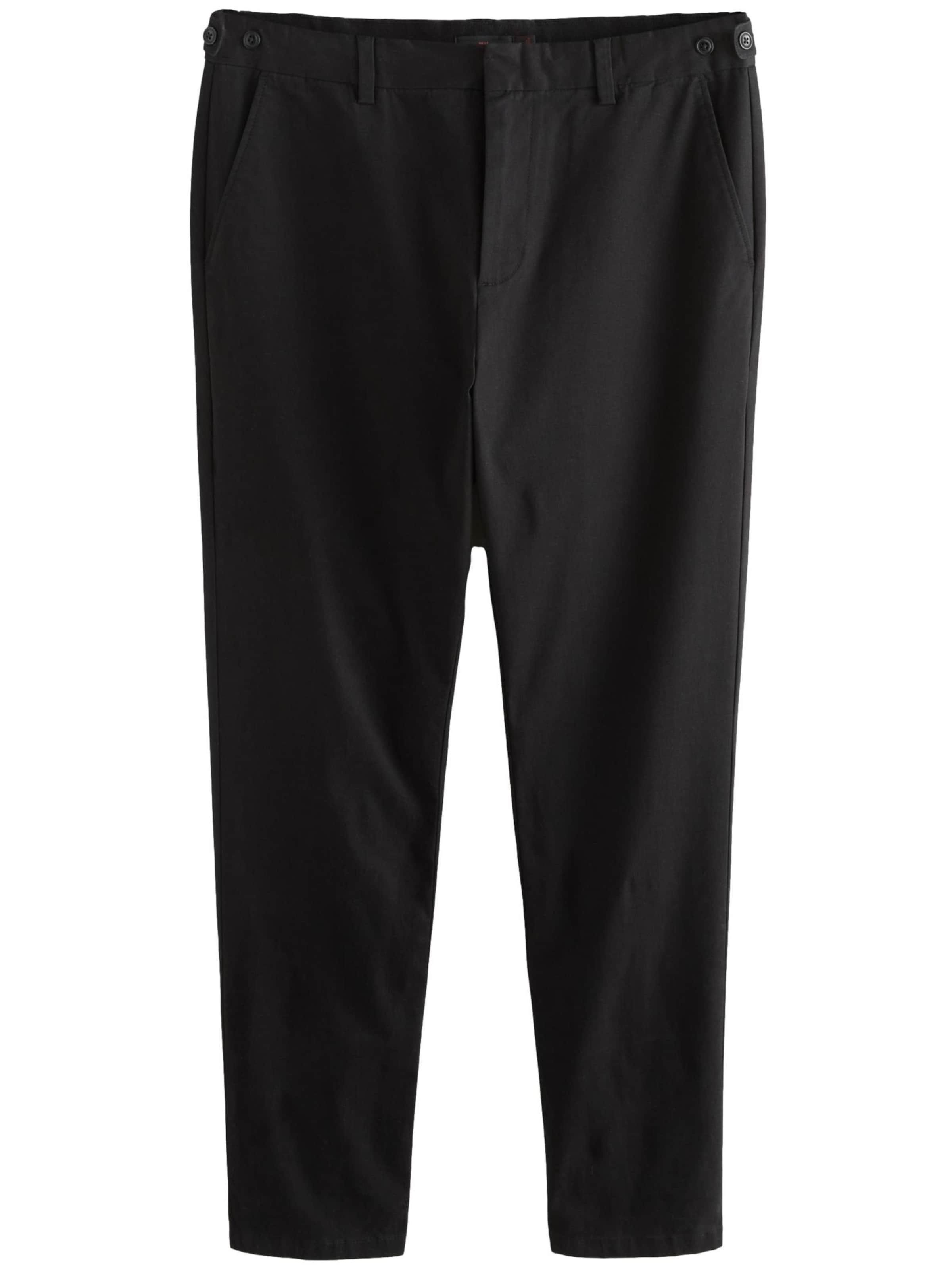 Next Брюки-чинос в Черный: спереди