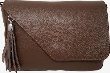 Sac à bandoulière CHICCA BORSE en marron : devant