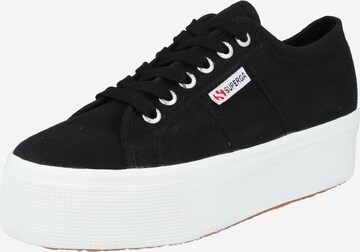 Sneaker bassa '2790' di SUPERGA in nero: frontale