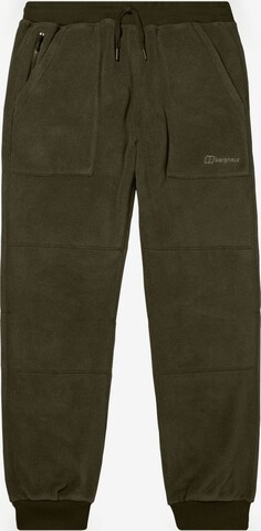 Berghaus Regular Workout Pants in Green: front