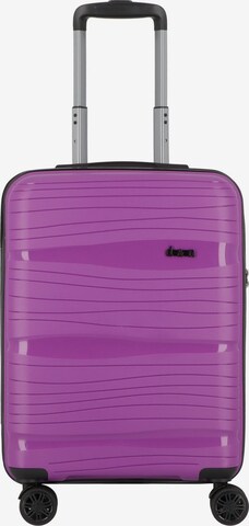 D&N Trolley 'Travel Line 4300 ' in Lila: voorkant