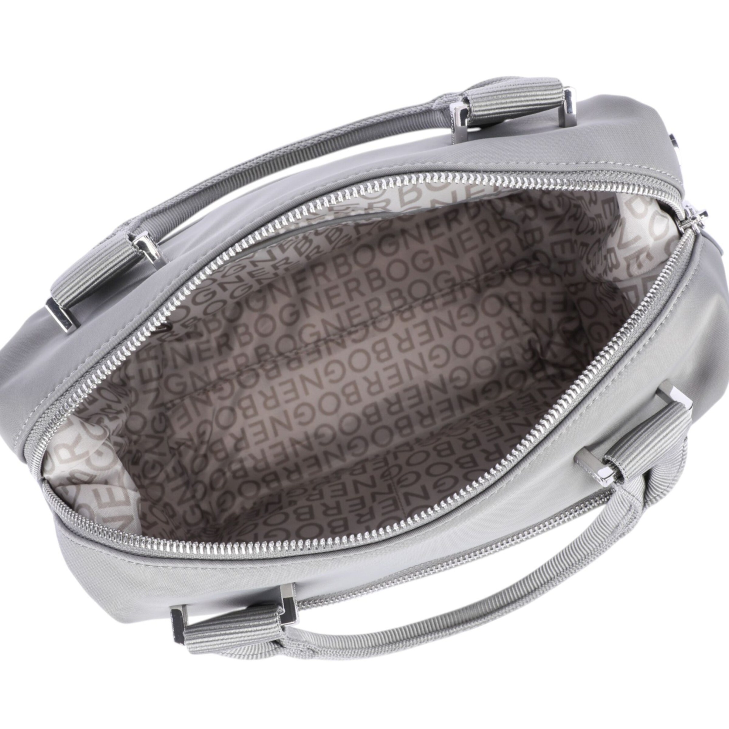 BOGNER Handtasche 'Klosters Sofie' in Grau