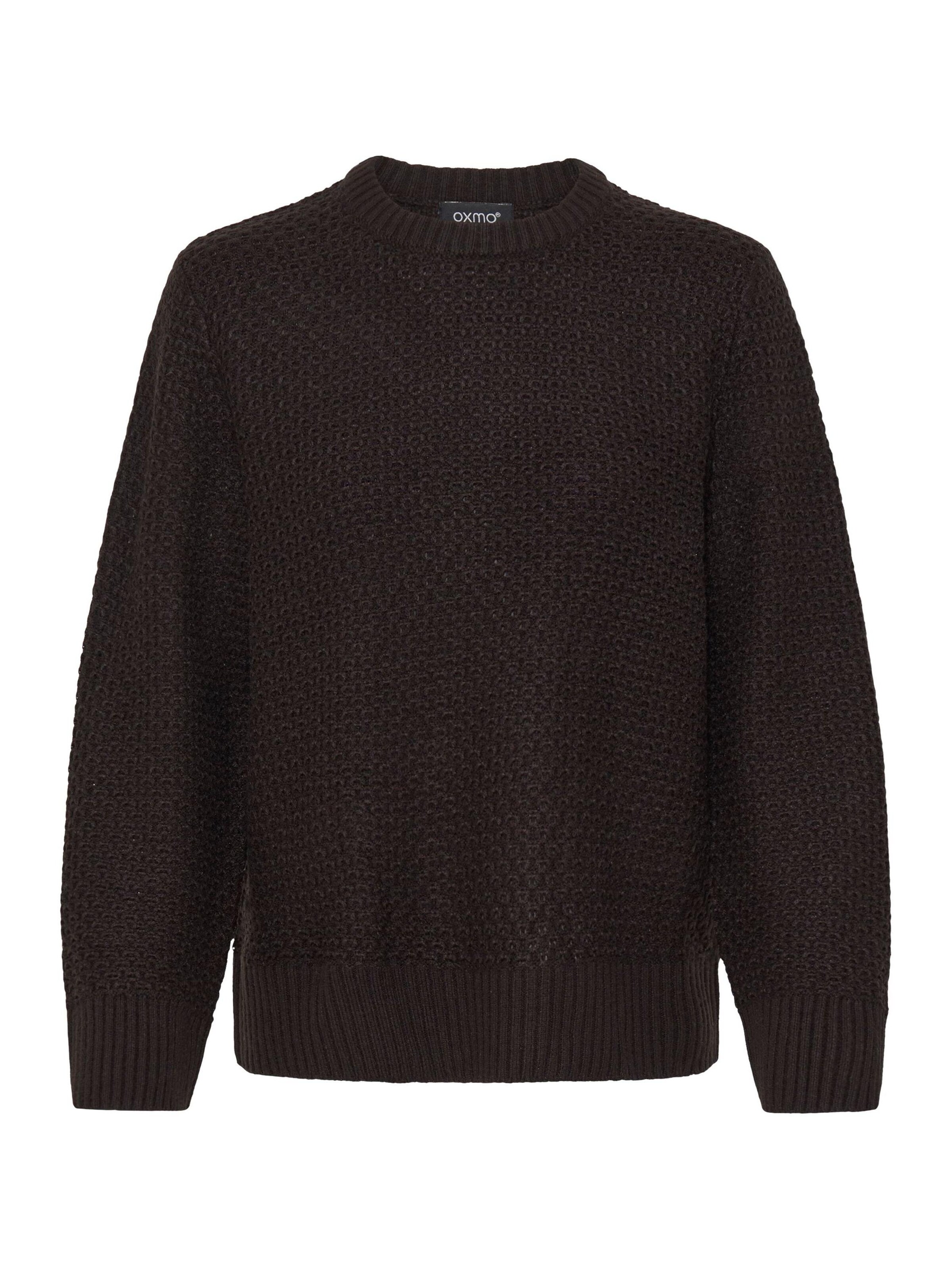 Oxmo Trui 'Nelly' in Zwart: voorkant