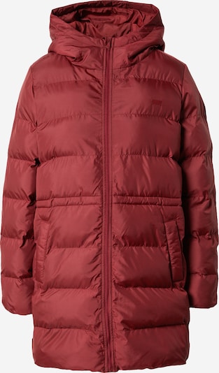 LEVI'S ® Kevad-sügisjope 'Hooded Midi' rubiinpunane, Tootevaade