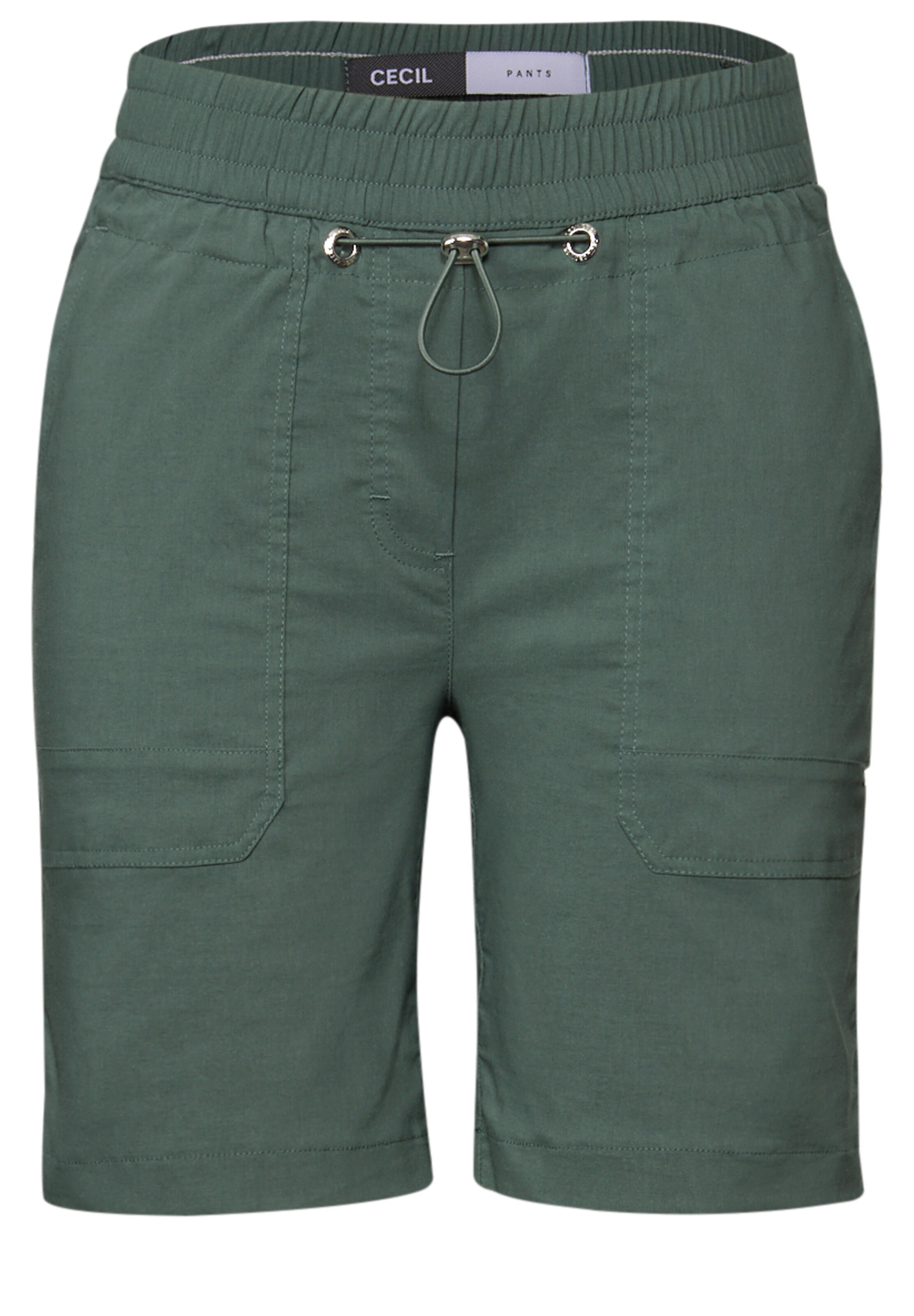 CECIL Shorts in Grün: Vorderseite