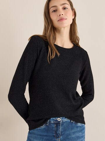 CECIL Póló - fekete: elől