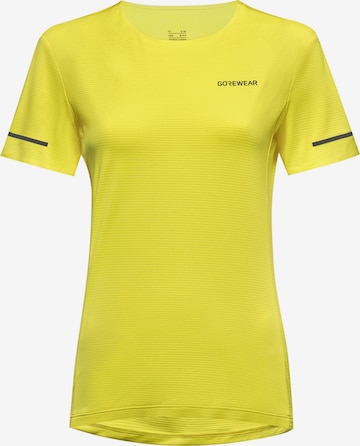 GORE WEAR Performance Shirt 'CONTEST 2.0' in Yellow: front