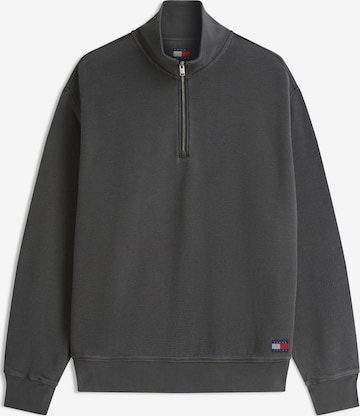 Tommy JeansSweater majica - crna boja: prednji dio