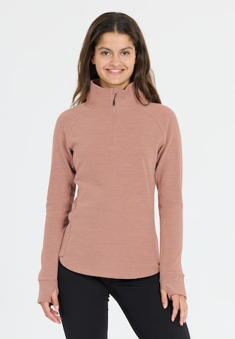 Whistler Midlayer 'Kajsa' in Braun: Vorderseite