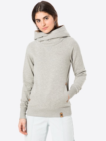 Fli Papigu Hoodie 'U Sexy I am Sexy' in Grau: predná strana