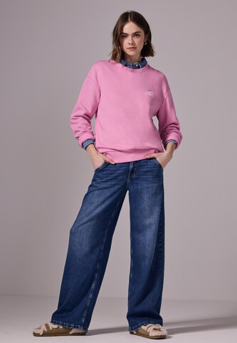 Street One Studio Pullover im Loose Fit in Pink