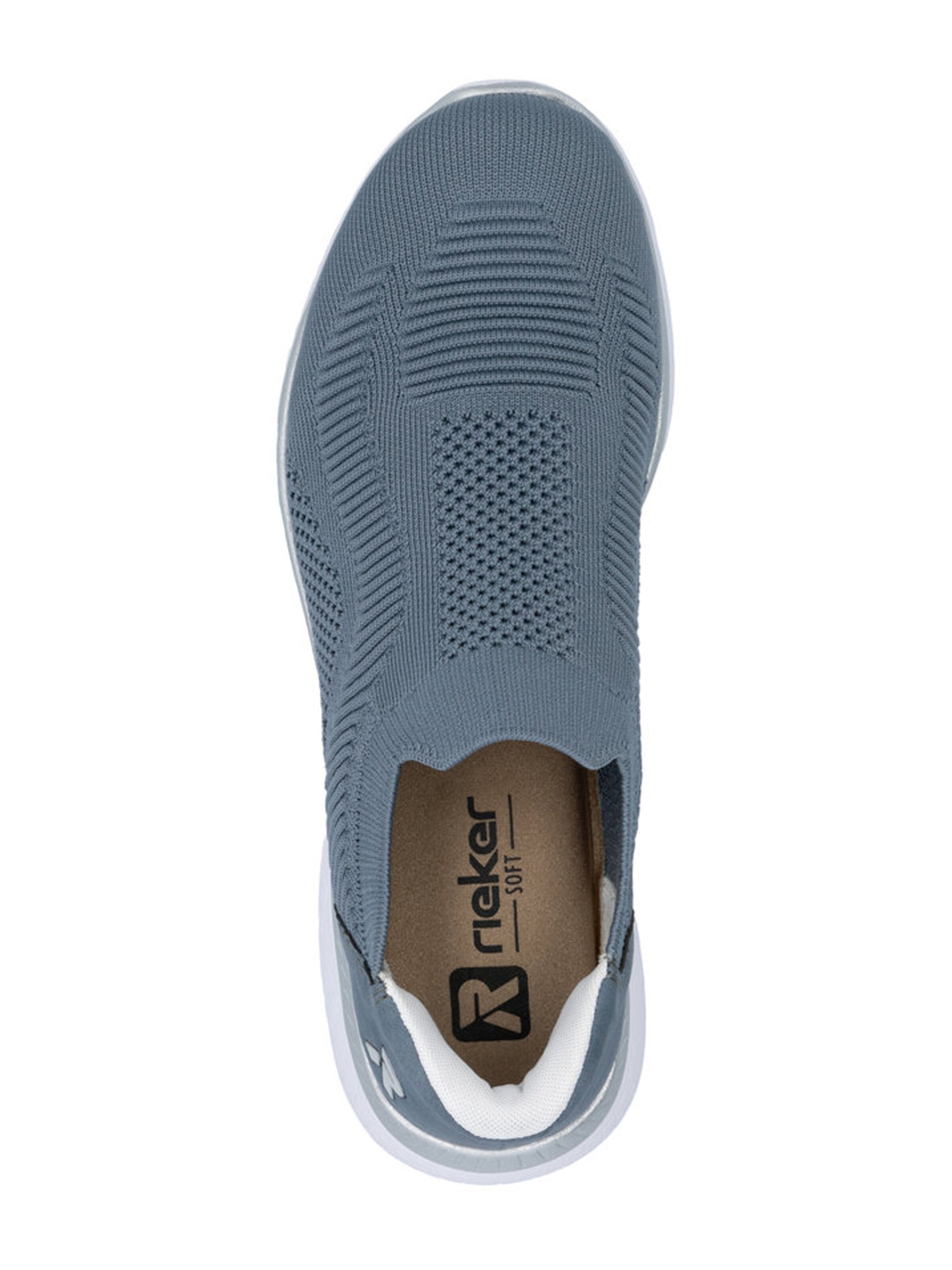 Rieker Sport Спортни обувки Slip On в синьо