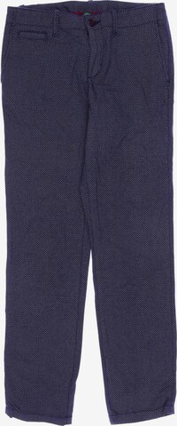 UNITED COLORS OF BENETTON Pants in XXS in Blue: front