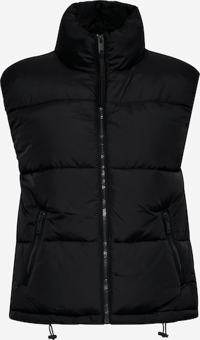 b.young Bodywarmer 'Bomina' in Zwart: voorkant