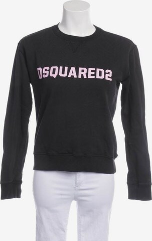 DSQUARED2 Sweatshirt / Sweatjacke XS in Schwarz: predná strana