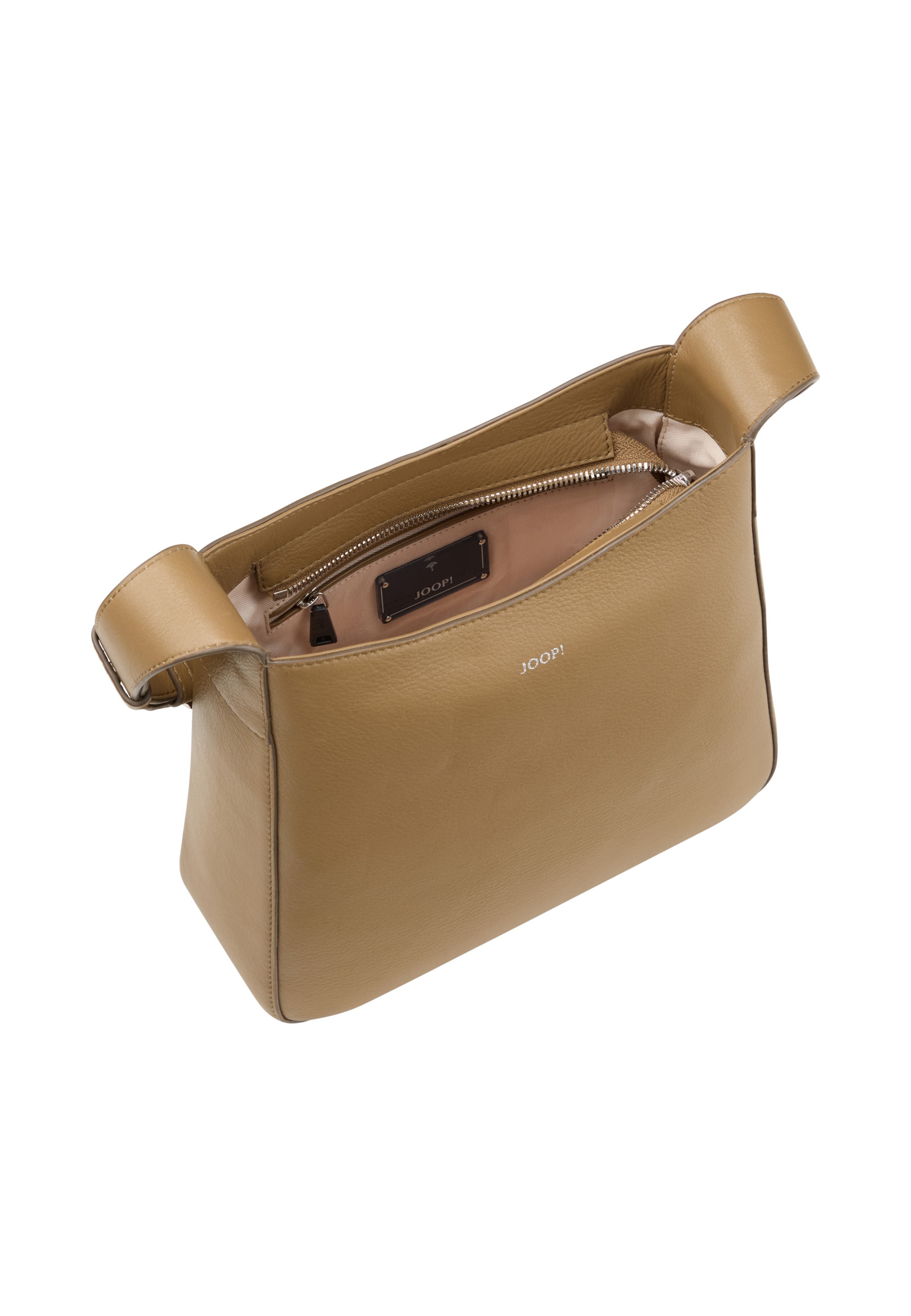 JOOP! Schultertasche 'Sofisticato 1.0 Elda' in Beige