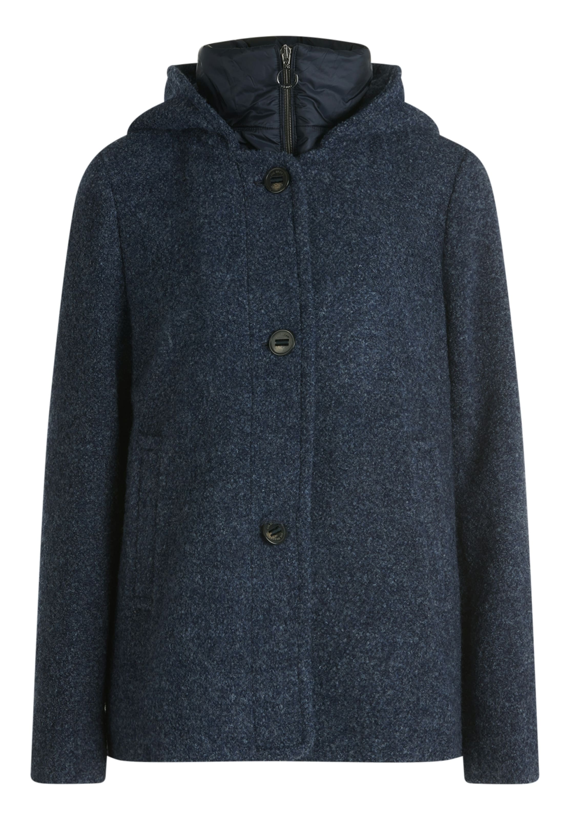 GIL BRET Fleece Jacket in Blue: front