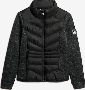 Cardigan 'Storm' Superdry en noir : devant