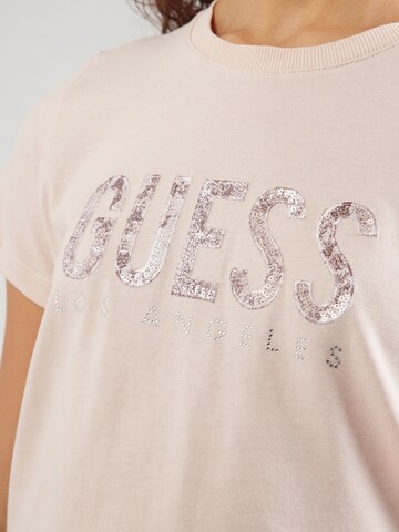 GUESS Shirt 'PYTHON' in Pink