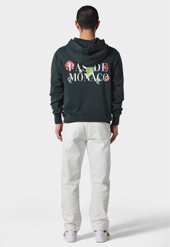 Pas De Monaco Sweatshirt 'FLORALE' in Grün