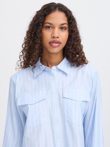 Camicia da donna 'IHXTHEA' di ICHI in blu