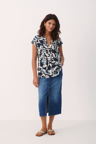 Part Two Blouse 'Bjarka' in Blauw