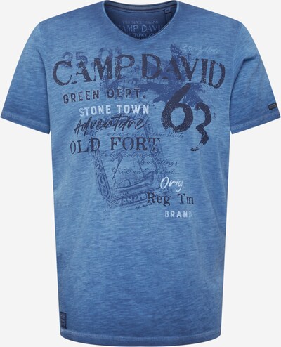 CAMP DAVID Shirt in Navy / Smoke blue / Night blue / White, Item view