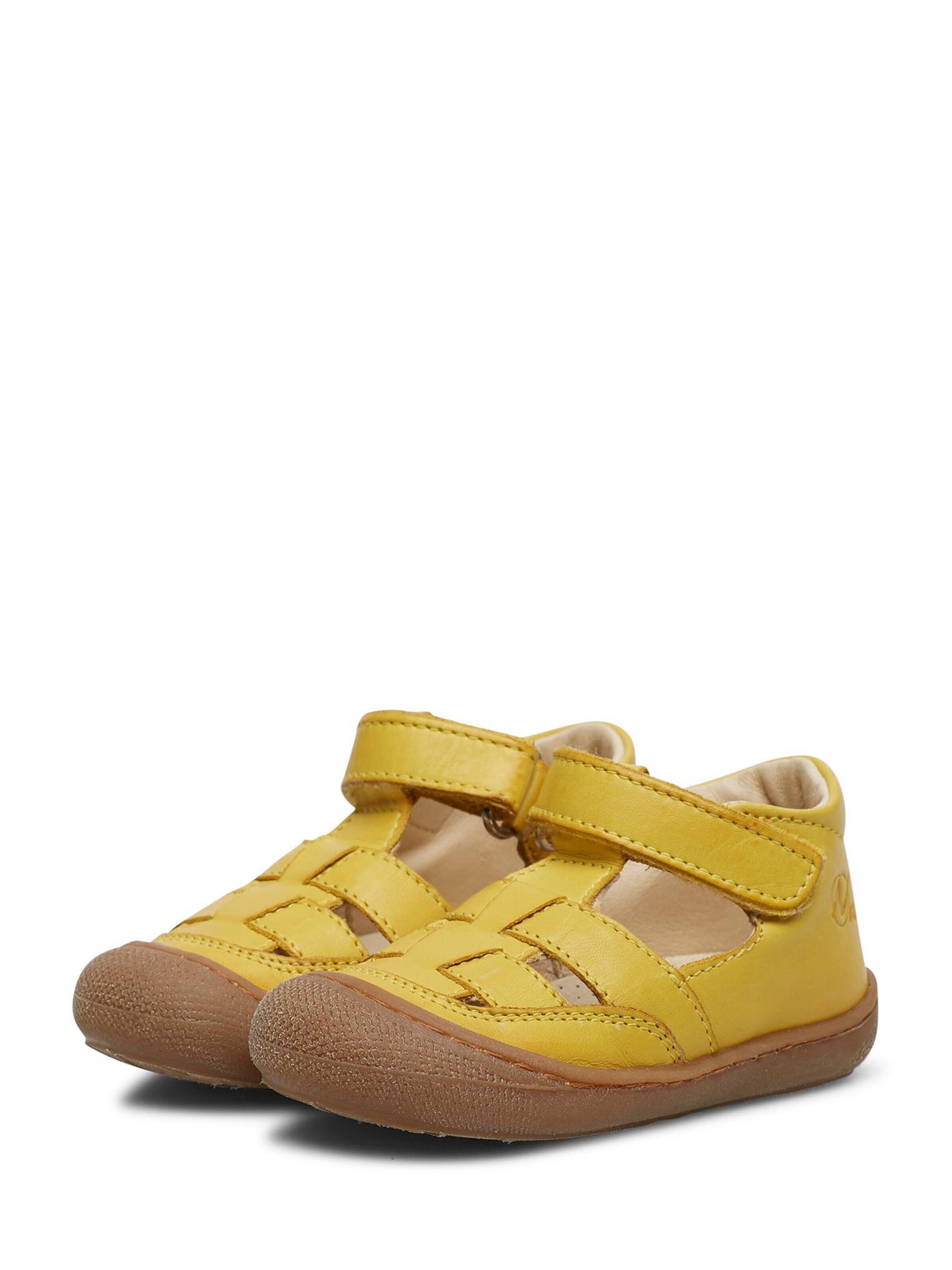 NATURINO Open schoenen 'WAD' in Geel
