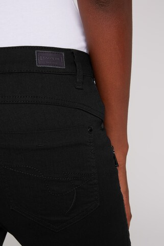 Soccx Slim fit Jeans 'Mira' in Black