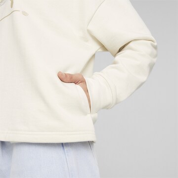 PUMA Athletic Sweatshirt 'Ess Better' in Beige