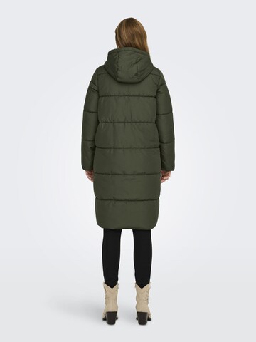 Only Maternity Wintermantel 'ABBIE' in Groen