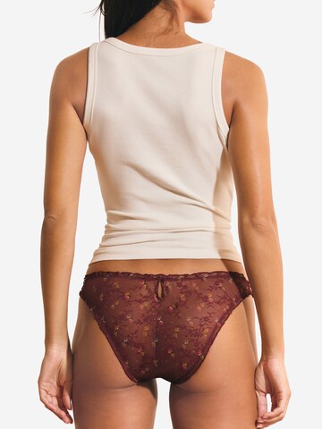 Slip 'Lovely' di ETAM in marrone