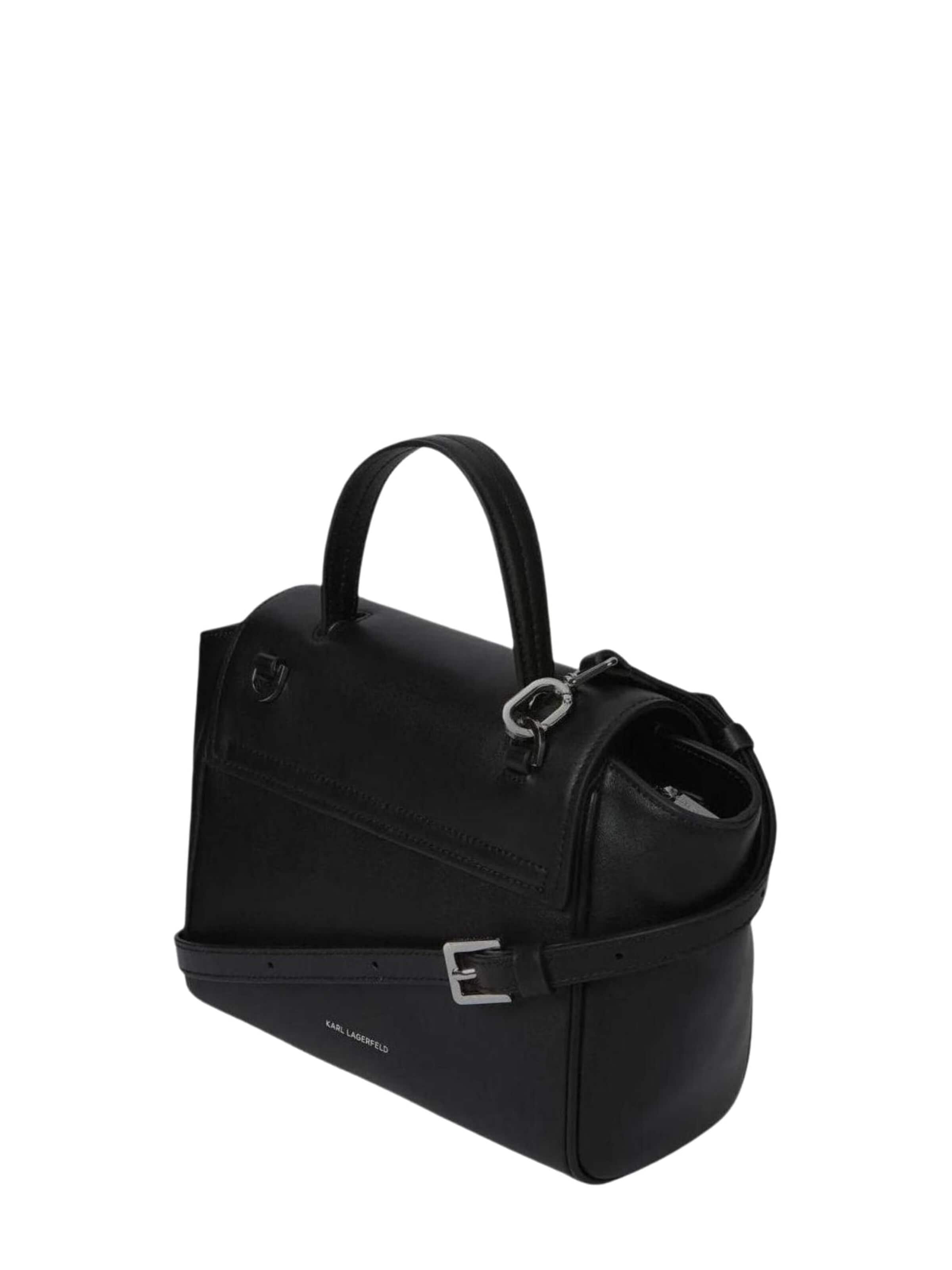 Borsa a mano 'K/Signature Small' di Karl Lagerfeld in nero